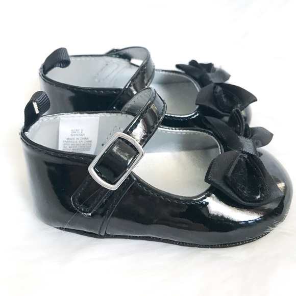 Koala Baby Black Patent Leather MARY Janes size 2 - Picture 4 of 5